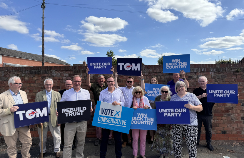 Conservative members with Tom