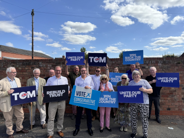 Conservative members with Tom